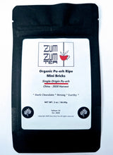 Load image into Gallery viewer, Organic Pu-erh Ripe Mini Bricks