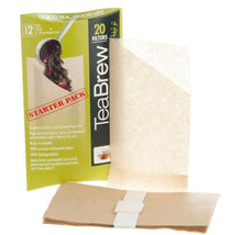 Load image into Gallery viewer, TeaBrew Biodegradable Compostable Disposable Tea Bags (20 Count)