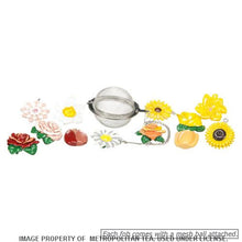 Load image into Gallery viewer, Banff Mesh Tea Ball Infuser w/ Assorted Flower Charm