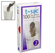 Load image into Gallery viewer, T-Sac Biodegradable Compostable Disposable Tea Bags (100 Count)
