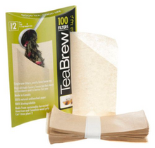 Load image into Gallery viewer, TeaBrew Biodegradable Compostable Disposable Tea Bags (100 Count)
