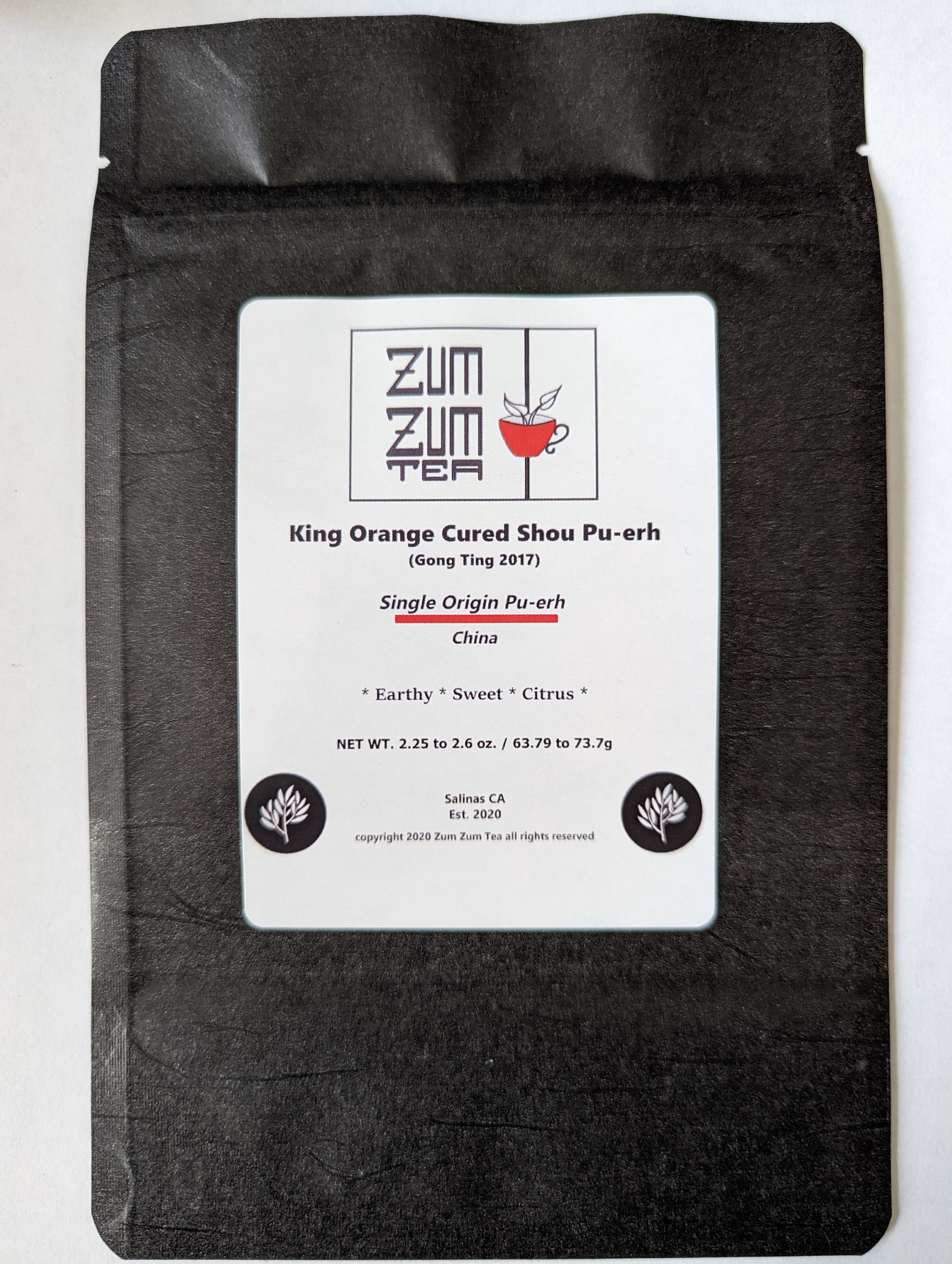 King Orange Cured Shou Pu-erh – Zum Zum Tea